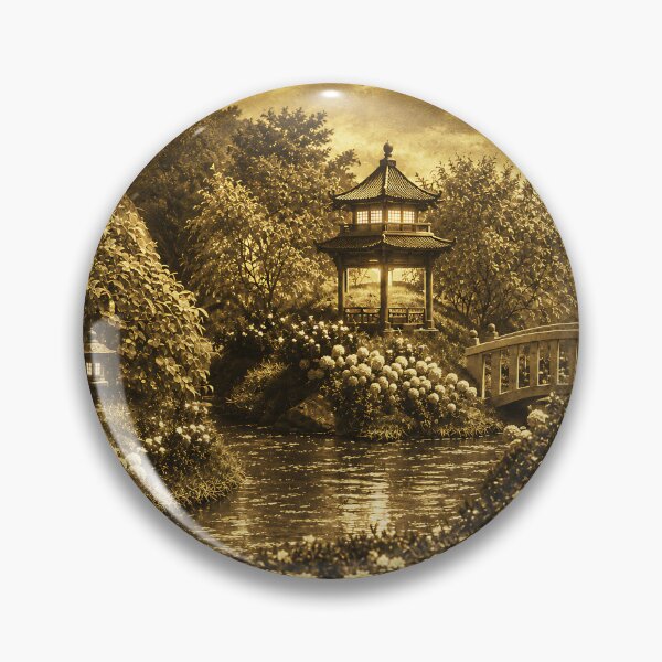 Item preview, Series The Glow of the Pagoda Part 2 Where Silence Dwells.(Vintage Version) designed and sold by MaxDreamsArt.