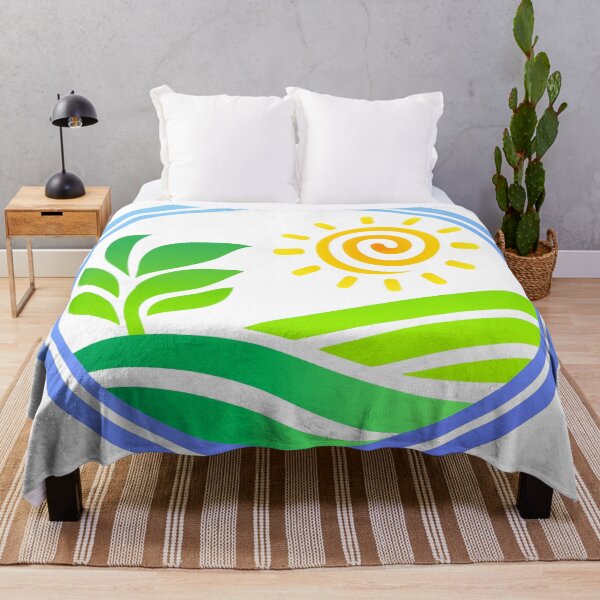 Item preview, Minimalistic Simple Agricultural Sun and Fields illustration with leaves Colour designed and sold by Avara-Creative.