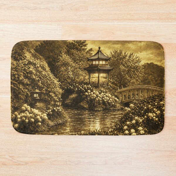 Item preview, Series The Glow of the Pagoda Part 2 Where Silence Dwells.(Vintage Version) designed and sold by MaxDreamsArt.