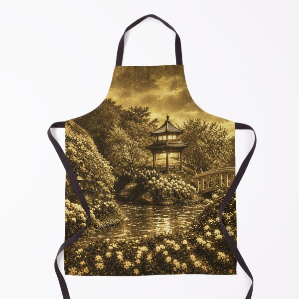 Item preview, Series The Glow of the Pagoda Part 2 Where Silence Dwells.(Vintage Version) designed and sold by MaxDreamsArt.