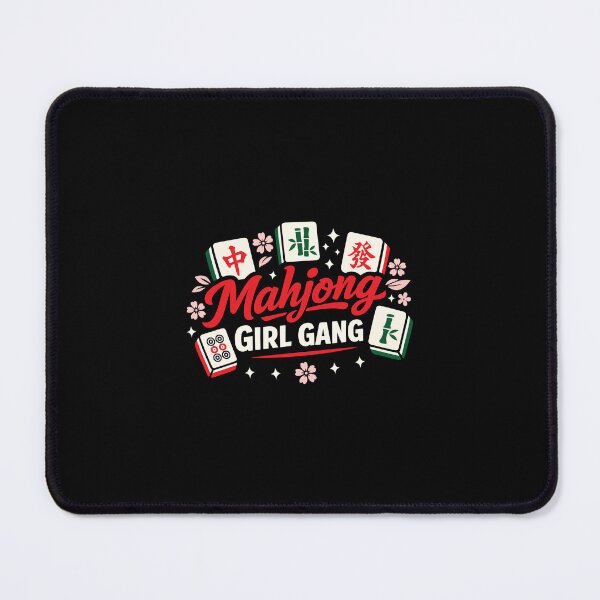Item preview, Cute Mahjong Girls Game Night designed and sold by designclub.