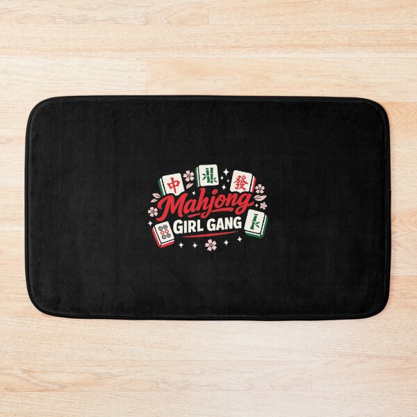 Item preview, Cute Mahjong Girls Game Night designed and sold by designclub.