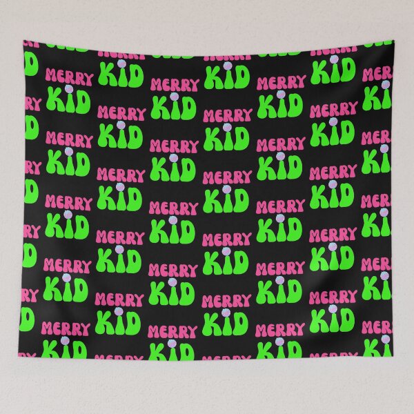 Item preview, Groovy Merry Kid Retro Christmas Matching Family designed and sold by mumchaosdesigns.
