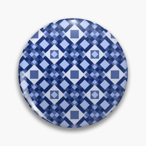 Item preview, Blue Diamond Lattice Geometric Seamless Pattern designed and sold by StefanStudioArt.