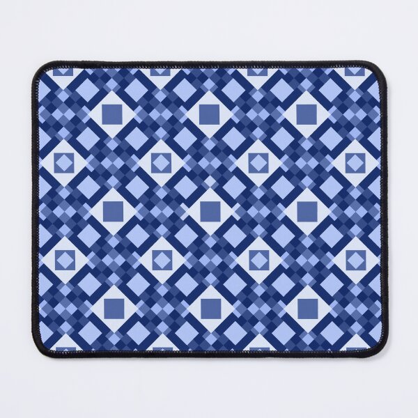Item preview, Blue Diamond Lattice Geometric Seamless Pattern designed and sold by StefanStudioArt.