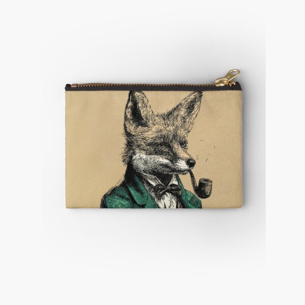 Item preview, Fox in formal wear with pipe designed and sold by anytka.