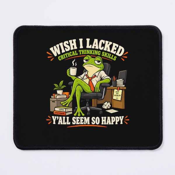 Item preview, Funny Wish I Lacked Critical Thinking Skills designed and sold by Fereskabilon.