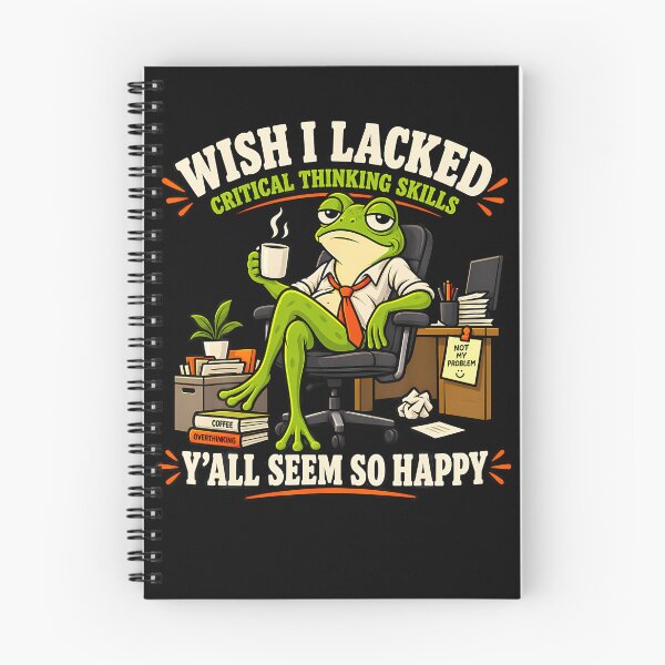 Item preview, Funny Wish I Lacked Critical Thinking Skills designed and sold by Fereskabilon.
