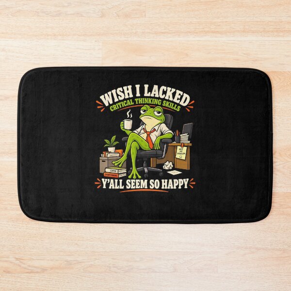 Item preview, Funny Wish I Lacked Critical Thinking Skills designed and sold by Fereskabilon.