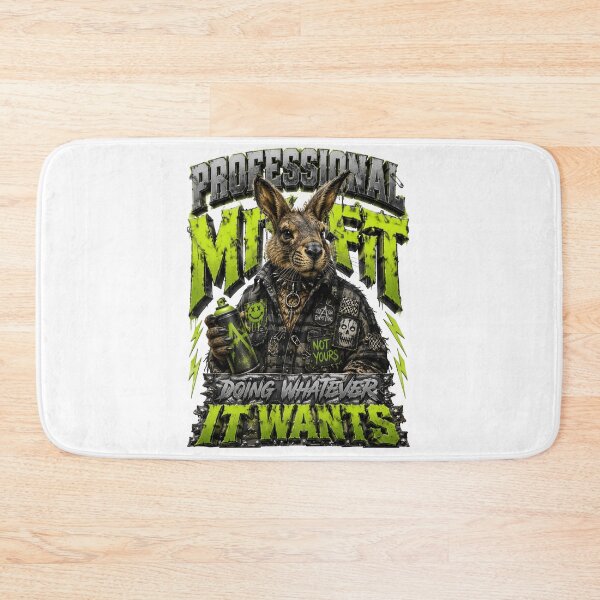 Item preview, Professional Misfit Doing Whatever It Wants Rabbit designed and sold by Sovereign Supply Co..
