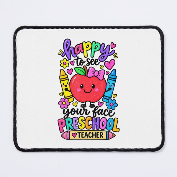 Item preview, Happy To See Your Face Preschool Teacher Back To School designed and sold by Fereskabilon.