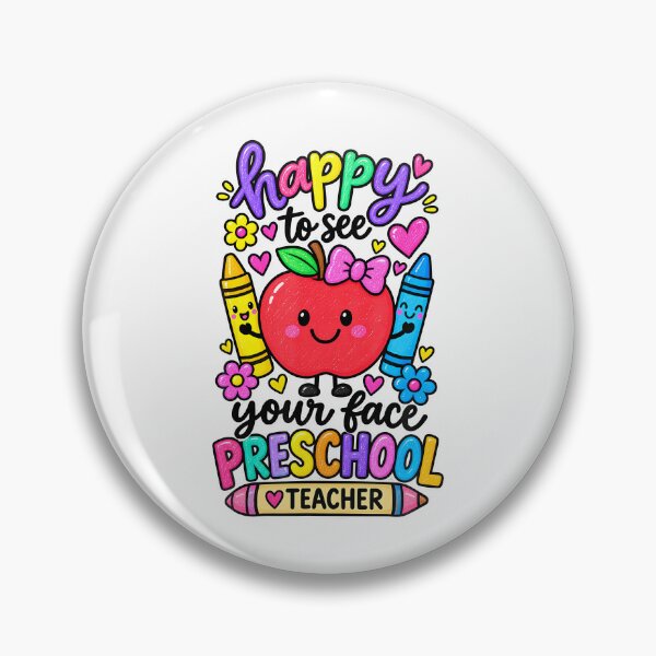 Item preview, Happy To See Your Face Preschool Teacher Back To School designed and sold by Fereskabilon.