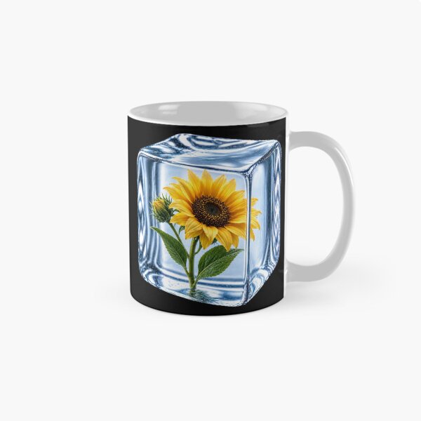 Item preview, Sunflower Frozen in Ice Cube designed and sold by MichalHau.