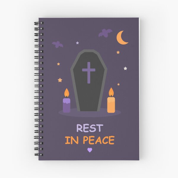 Item preview, Rest In Peace Halloween Coffin Dark Aesthetic designed and sold by OlhaTironArt.