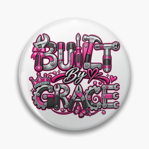 Item preview, Built By Grace | Christian Faith and Strength Design designed and sold by Divine Boutique.