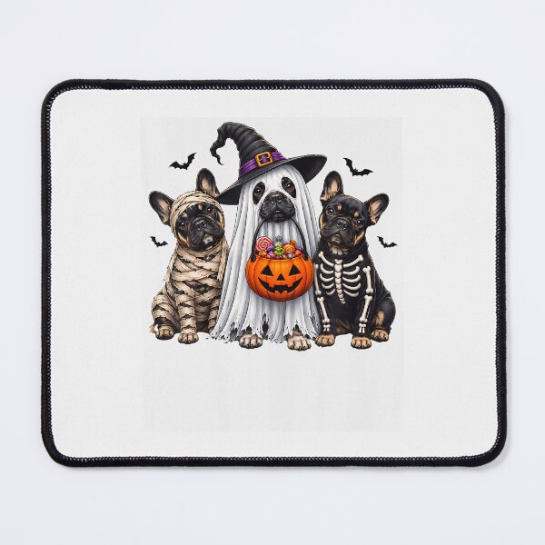 Item preview, Halloween French Bulldog Ghost Mummy Skeleton Dogs designed and sold by Fereskabilon.