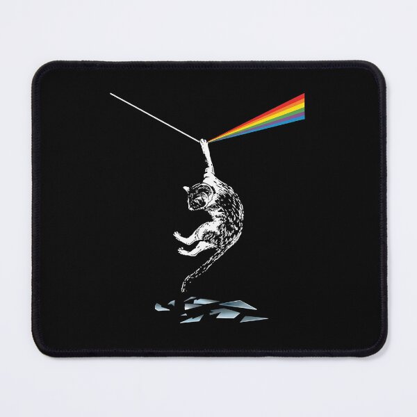 Item preview, The Dark Side of the Cat Funny Parody Cat Rainbow designed and sold by OddPopARt.