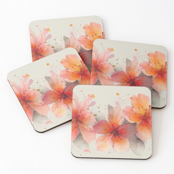 Item preview, Flowers with soft colors and shapes designed and sold by anytka.