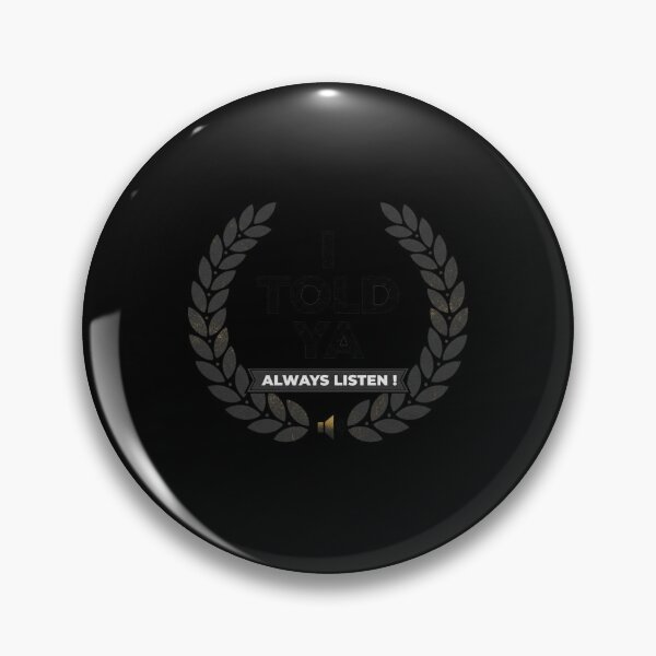 Item preview, I Told Ya Always Listen Laurel Wreath Speaker designed and sold by Dravienart.