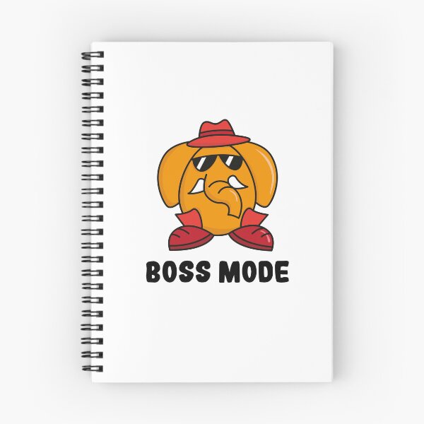 Item preview, Boss Mode | Funny Elephant Character designed and sold by Creatory.studio.
