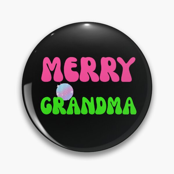 Item preview, Groovy Merry Grandma Retro Christmas Matching Family designed and sold by mumchaosdesigns.