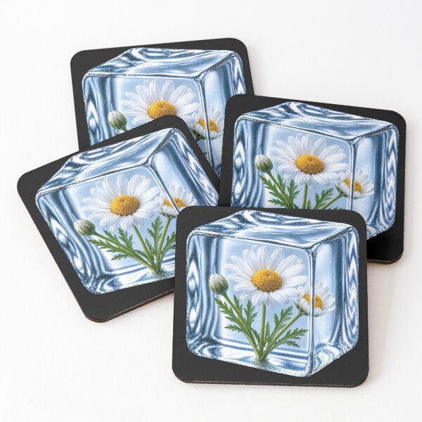 Item preview, Daisy Frozen in Ice Cube designed and sold by MichalHau.