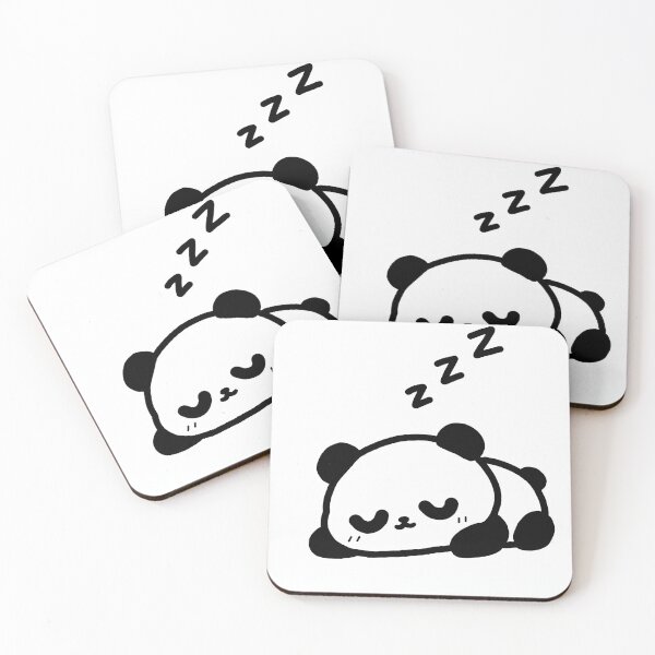 Item preview, Sleepy Panda: white designed and sold by Casetoon.
