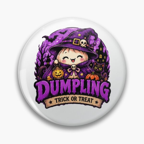 Item preview, Halloween purple dumpling  designed and sold by JonysCreativeDesigns.