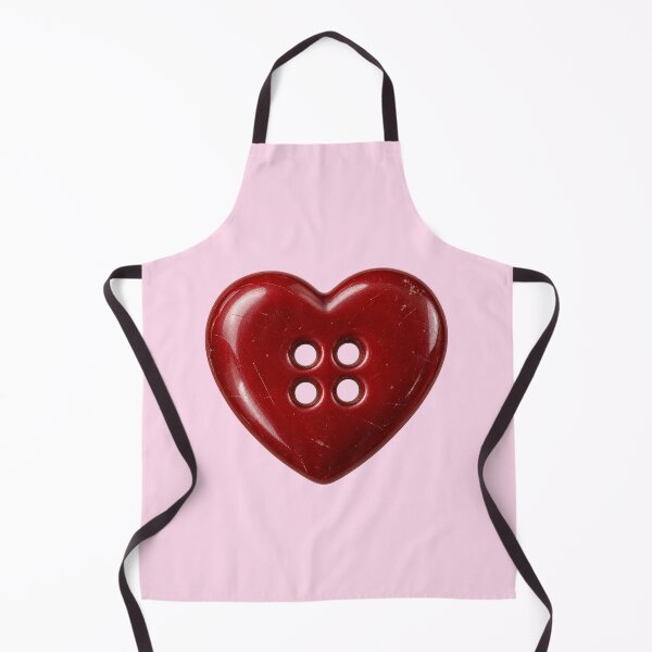 Aperçu de l'œuvre Bouton cœur rouge style vintage amour créée et vendue par jianina-alondra.
