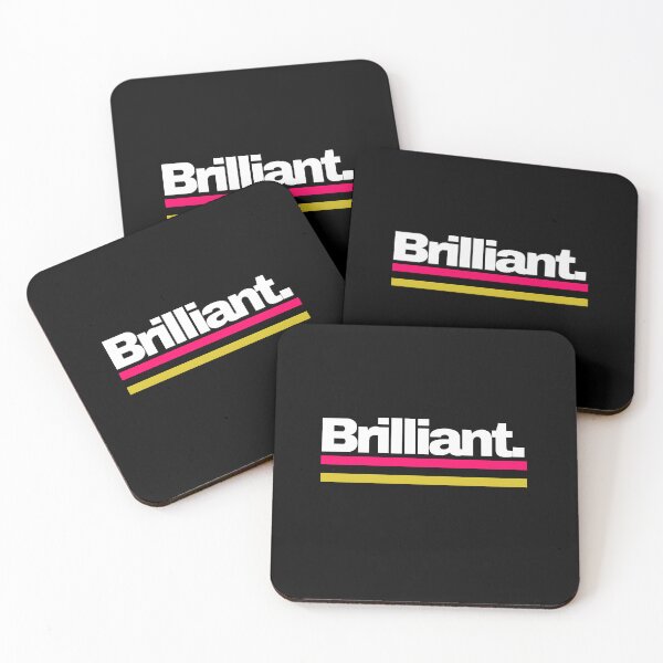Item preview, Brilliant – Bold Retro Colorful Typography Design designed and sold by Toufittery.