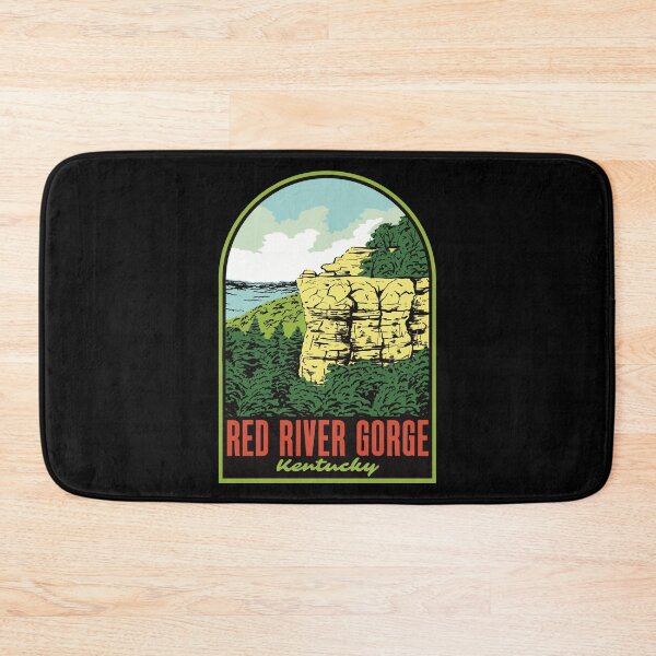 Item preview, Red River Gorge Kentucky Retro Travel Illustration designed and sold by HalpinDesign.