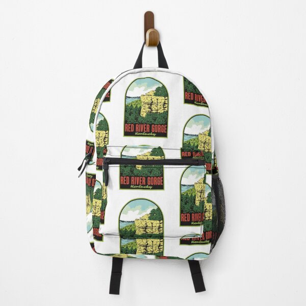 Item preview, Red River Gorge Kentucky Retro Travel Illustration designed and sold by HalpinDesign.