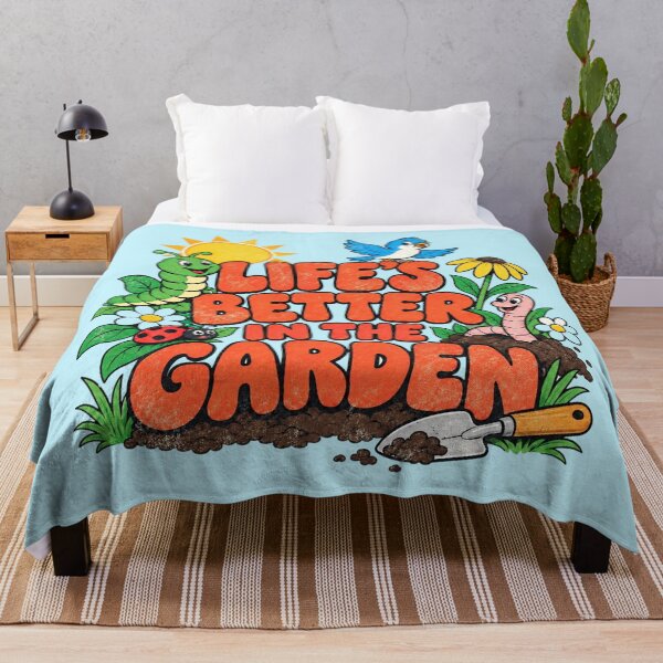 Item preview, Life’s Better in the Garden – Cute Gardening Friends designed and sold by American Fieldmark Studio.