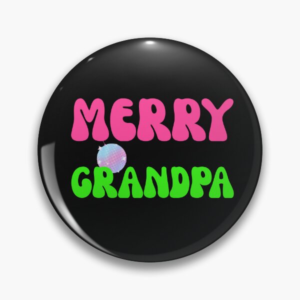 Item preview, Groovy Merry Grandpa Retro Christmas Matching Family designed and sold by mumchaosdesigns.