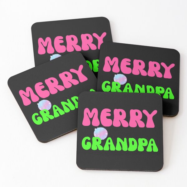 Item preview, Groovy Merry Grandpa Retro Christmas Matching Family designed and sold by mumchaosdesigns.