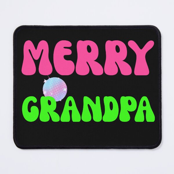 Item preview, Groovy Merry Grandpa Retro Christmas Matching Family designed and sold by mumchaosdesigns.