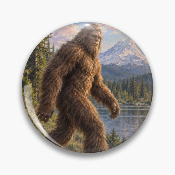 Item preview, Bigfoot at Mt. Rainier – Pacific Northwest designed and sold by Swanny's Custom T-shirt and Gift Designs.