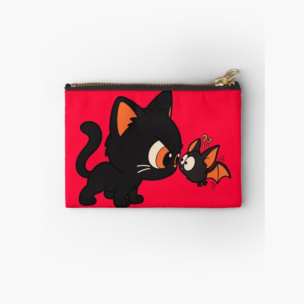 Item preview, Black Cat and Cute Halloween Bat designed and sold by MewMade.