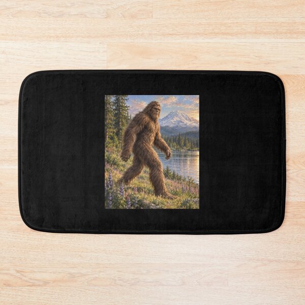 Item preview, Bigfoot at Mt. Rainier – Pacific Northwest designed and sold by Swanny's Custom T-shirt and Gift Designs.