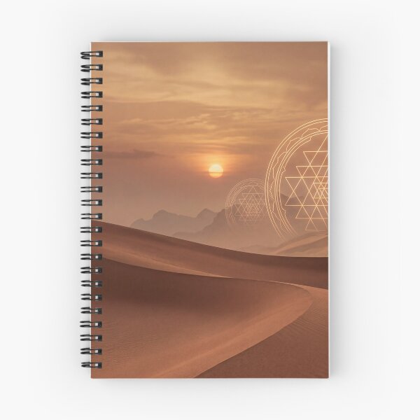 Item preview, Glowing Golden Sri Yantra Desert Dunes Sunset | Monkeybusiness designed and sold by monkeybusiness.pt.