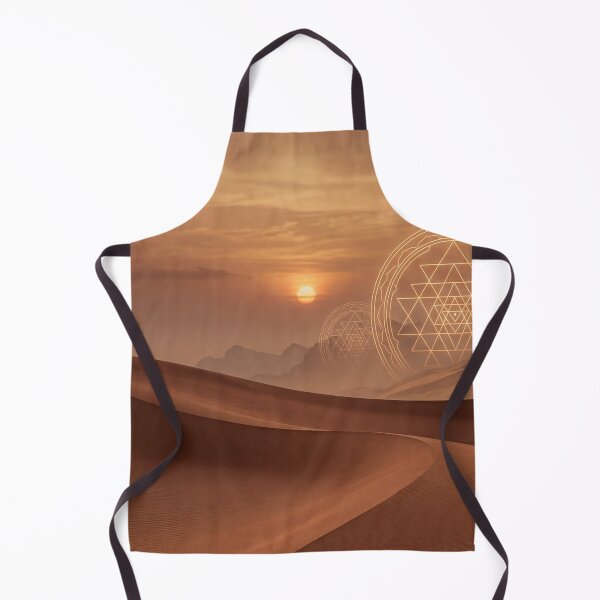 Item preview, Glowing Golden Sri Yantra Desert Dunes Sunset | Monkeybusiness designed and sold by monkeybusiness.pt.