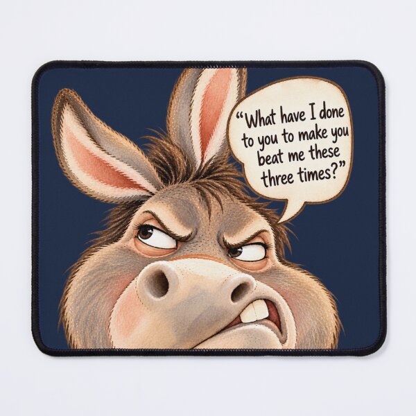 Item preview, THE DONKEY SPOKE — He Saw What Balaam Couldn’t. designed and sold by MIRACLE VISION.