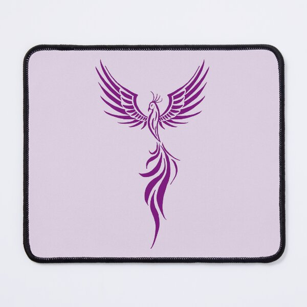 Item preview, Majestic Purple Rising Phoenix Silhouette designed and sold by URSM.