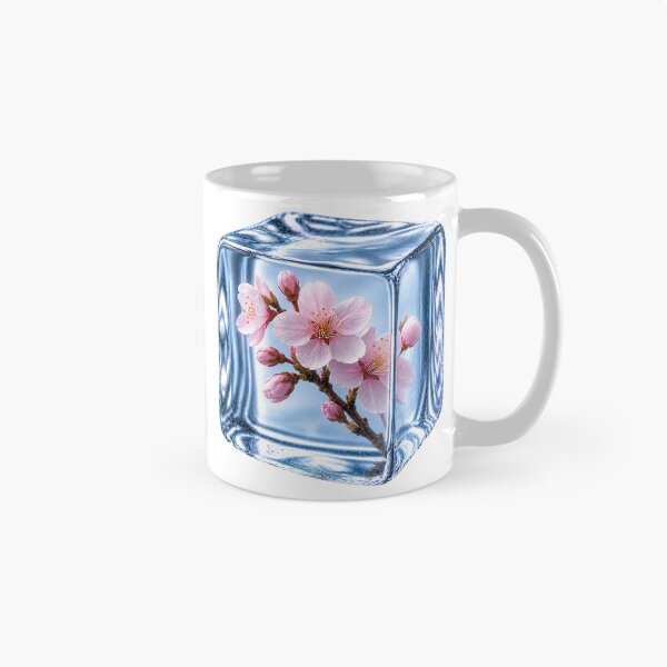 Item preview, Cherry Blossom Frozen in Ice Cube designed and sold by MichalHau.