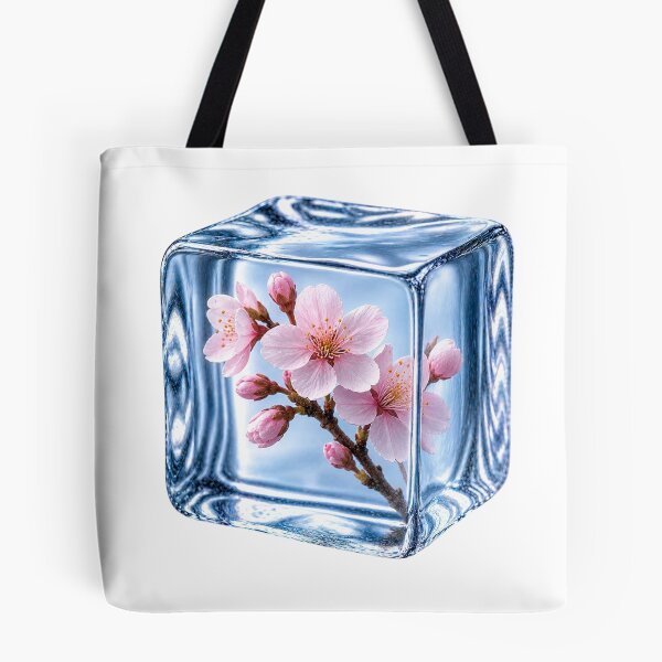 Item preview, Cherry Blossom Frozen in Ice Cube designed and sold by MichalHau.