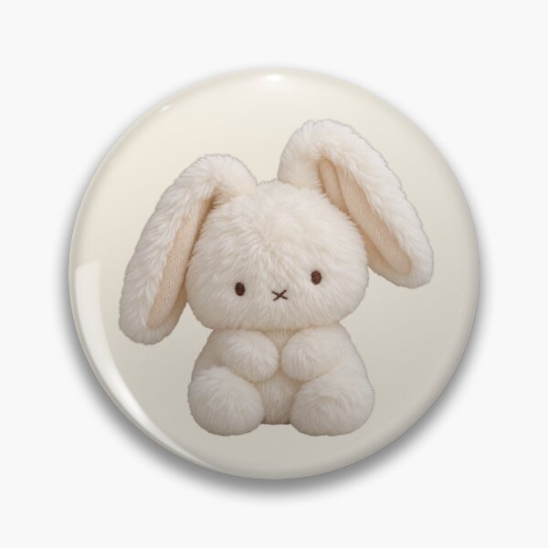 Item preview, Cute White Bunny Plush Kawaii Aesthetic designed and sold by jianina-alondra.