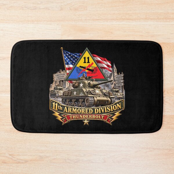 Item preview, 11th Armored Division - Thunderbolt - WWII - 3D Enhanced X 300 designed and sold by Military Insignia Products.