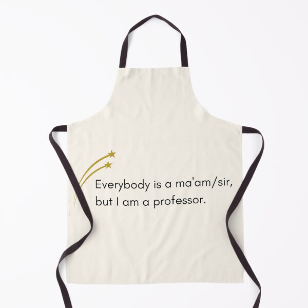 Item preview, Funny Professor Quote Academic Humor Typography Art designed and sold by HBBS DESIGNS.