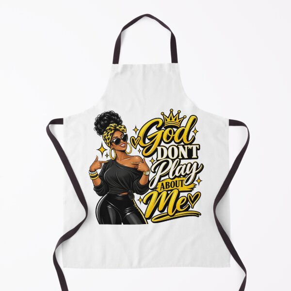 Item preview, God Don't Play About Me | Faith Design | Yellow designed and sold by Divine Boutique.