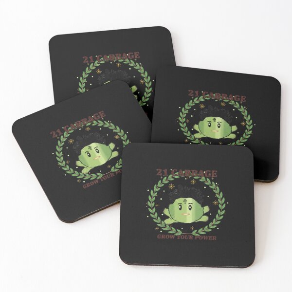 Item preview, 21 Cabbage Grow Your Power Rapper Parody Laurel Wreath designed and sold by Dravienart.